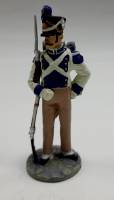 Оловянный солдатик "Рядовой Фузилерной роты 6-го полка линейной пехоты, 1812-1813 г."